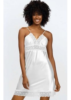 Dkaren Zahara koszulka nocna biała ze sklepu intimiti.pl w kategorii Koszule nocne - zdjęcie 187901447