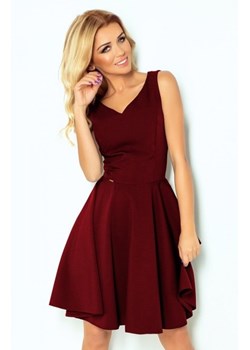 Numoco 114-11 rozkloszowana sukienka z dekoltem w kształcie serca ze sklepu intimiti.pl w kategorii Sukienki - zdjęcie 187901595