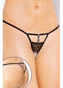 Softline 2461 stringi czarne ze sklepu intimiti.pl w kategorii Majtki damskie - zdjęcie 187901815