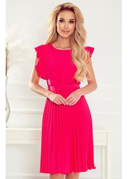 Numoco 396-2 LAYLA plisowana sukienka z paskiem ze sklepu intimiti.pl w kategorii Sukienki - zdjęcie 187901957