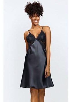 Dkaren Alika koszulka nocna w kolorze czarnym ze sklepu intimiti.pl w kategorii Koszule nocne - zdjęcie 187902027