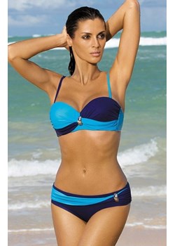 Marko Kostium kąpielowy Liliana Atene-Mare M-259 Granatowo-niebieski (23) ze sklepu intimiti.pl w kategorii Stroje kąpielowe - zdjęcie 187902078