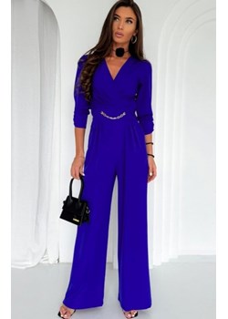 Duet Atike elegancki kombinezon damski chabrowy łańcuszek ze sklepu intimiti.pl w kategorii Kombinezony damskie - zdjęcie 187902367