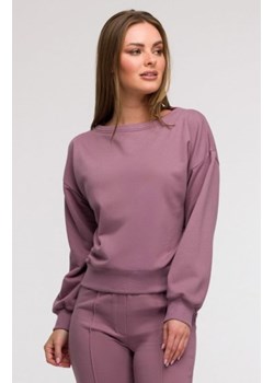 Bewear B293 bluza z otwartymi plecami wrzosowa ze sklepu intimiti.pl w kategorii Bluzy damskie - zdjęcie 187902369