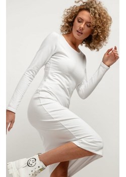 Tessita T377 dresowa sukienka midi ze sklepu intimiti.pl w kategorii Sukienki - zdjęcie 187902605