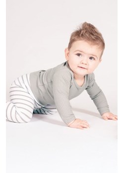 Szare body dziecięce prążek ze sklepu intimiti.pl w kategorii Body niemowlęce - zdjęcie 187902725