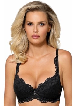 Newia koronkowy biustonosz push-up czarny ze sklepu intimiti.pl w kategorii Biustonosze - zdjęcie 187902838