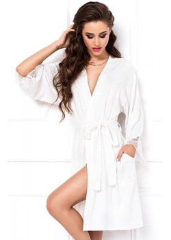 Dkaren Rachela szlafrok ecru ze sklepu intimiti.pl w kategorii Szlafroki damskie - zdjęcie 187902887