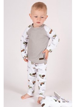 Spodnie bawełniane chłopięce pojazdy ze sklepu intimiti.pl w kategorii Spodnie i półśpiochy - zdjęcie 187903125