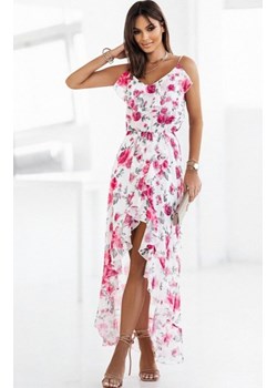 Ivon Flowers szyfonowa sukienka w kwiaty ze sklepu intimiti.pl w kategorii Sukienki - zdjęcie 187903186