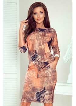 Numoco 13-168 sukienka sportowa z kieszeniami i wiązaniem ze sklepu intimiti.pl w kategorii Sukienki - zdjęcie 187903215