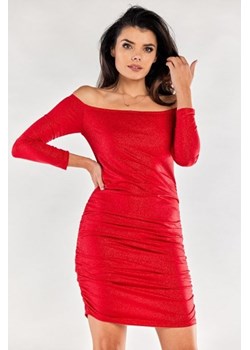 Awama A550 ołówkowa sukienka błysk ze sklepu intimiti.pl w kategorii Sukienki - zdjęcie 187903495