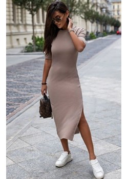 Ivon Leah sukienka dzianinowa mocca ze sklepu intimiti.pl w kategorii Sukienki - zdjęcie 187903557