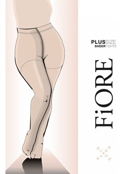 Fiore C 5120 Sheer Plus Size 5-XL rajstopy damskie ze sklepu intimiti.pl w kategorii Rajstopy - zdjęcie 187903597