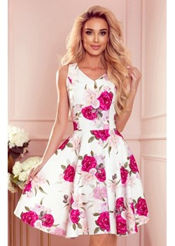 Numoco 114-16 rozkloszowana sukienka z dekoltem w kształcie serca ze sklepu intimiti.pl w kategorii Sukienki - zdjęcie 187903745