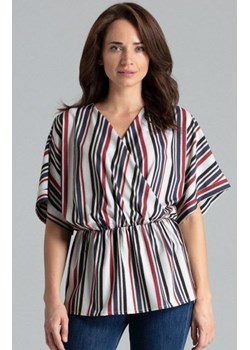 Oversizowa bluzka w paski L063 ze sklepu intimiti.pl w kategorii Bluzki damskie - zdjęcie 187903979
