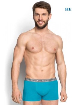 Henderson Bokserki męskie 34253-90X 2 sztuki: Turkus + Grafit ze sklepu intimiti.pl w kategorii Majtki męskie - zdjęcie 187904119