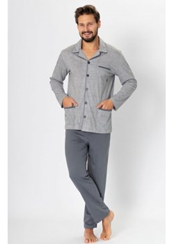 M-Max Ambroży 196 piżama męska szary melanż ze sklepu intimiti.pl w kategorii Piżamy męskie - zdjęcie 187904235