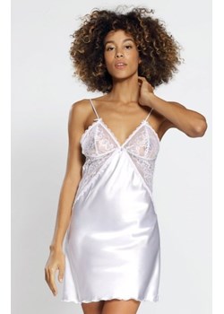 Satynowa koszulka nocna Adelaide Dkaren ze sklepu intimiti.pl w kategorii Koszule nocne - zdjęcie 187904299