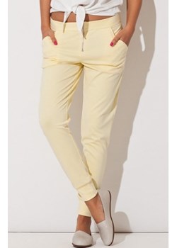 Katrus K153 spodnie żółte ze sklepu intimiti.pl w kategorii Spodnie damskie - zdjęcie 187904368