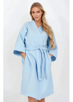 Momenti Per Me Blue Lady szlafrok damski ze sklepu intimiti.pl w kategorii Szlafroki damskie - zdjęcie 187904427
