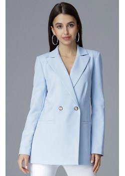 Figl M642 żakiet błękitny ze sklepu intimiti.pl w kategorii Marynarki damskie - zdjęcie 187904825