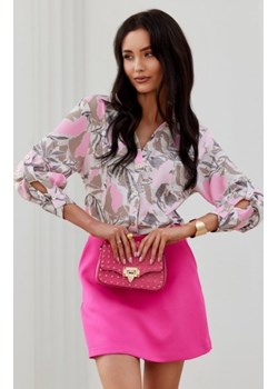 *Anvien koszula damska w roślinny print 05F ze sklepu intimiti.pl w kategorii Koszule damskie - zdjęcie 187904878