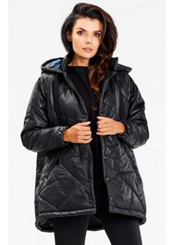 Awama A687 oversizowa kurtka z kapturem ze sklepu intimiti.pl w kategorii Kurtki damskie - zdjęcie 187905068