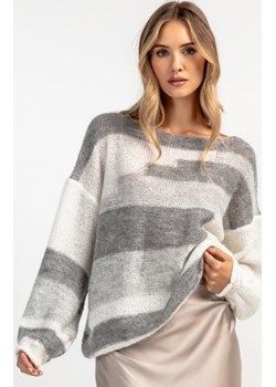 Casualowy sweter z wełny F1895 ze sklepu intimiti.pl w kategorii Swetry damskie - zdjęcie 187905286