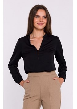 Stylove S375 bluzka z długimi rękawami czarna ze sklepu intimiti.pl w kategorii Bluzki damskie - zdjęcie 187905319