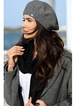 Kamea Arkadia beret damski w pepitkę ze sklepu intimiti.pl w kategorii Berety damskie - zdjęcie 187905447
