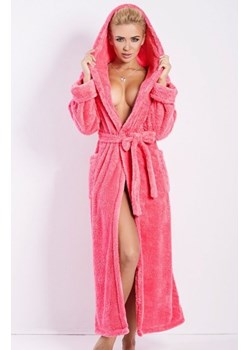Dkaren Diana szlafrok długi koralowy ze sklepu intimiti.pl w kategorii Szlafroki damskie - zdjęcie 187905506