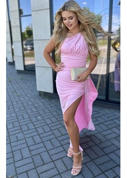 Nifiko Kylie dopasowana sukienka na jedno ramię ze sklepu intimiti.pl w kategorii Sukienki - zdjęcie 187905547