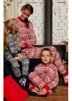 Italian Fashion Alaska kombinezon damski czerwony ze sklepu intimiti.pl w kategorii Piżamy damskie - zdjęcie 187905575