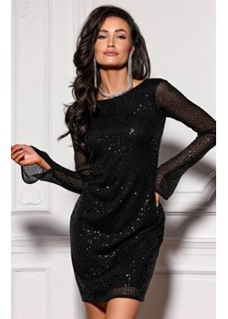 Efektowna cekinowa sukienka o prostym kroju ze sklepu intimiti.pl w kategorii Sukienki - zdjęcie 187905596