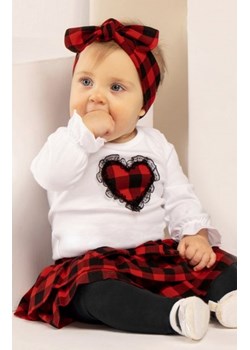 Bawełniane body dziewczęce serduszko ze sklepu intimiti.pl w kategorii Body niemowlęce - zdjęcie 187905865