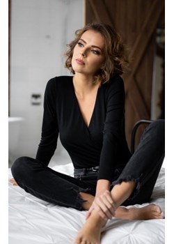 *Second Skin body damskie z długim rękawem ze sklepu intimiti.pl w kategorii Bluzki damskie - zdjęcie 187905885