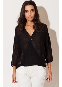 Katrus K138 bluzka czarna ze sklepu intimiti.pl w kategorii Bluzki damskie - zdjęcie 187906146