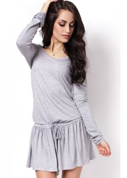 Ivon 201 sukienka szara ze sklepu intimiti.pl w kategorii Sukienki - zdjęcie 187906575