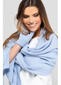 Kamea 01 szalik wełniany błękitny ze sklepu intimiti.pl w kategorii Szaliki i chusty damskie - zdjęcie 187906777