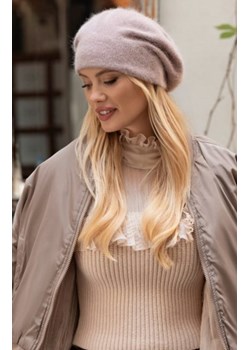 Cleo modny beret z angory lila-róż ze sklepu intimiti.pl w kategorii Berety damskie - zdjęcie 187907037