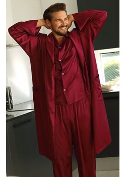 Dkaren Lukas satynowy szlafrok męski ze sklepu intimiti.pl w kategorii Szlafroki męskie - zdjęcie 187907757