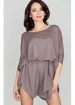 Lenitif K315 kombinezon brązowy ze sklepu intimiti.pl w kategorii Kombinezony damskie - zdjęcie 187907828