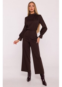 Moe kombinezon ze stójką brązowy M879 ze sklepu intimiti.pl w kategorii Kombinezony damskie - zdjęcie 187907869