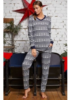 Italian Fashion Alaska piżama damska granatowa ze sklepu intimiti.pl w kategorii Piżamy damskie - zdjęcie 187907927