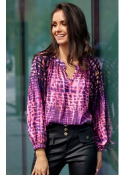 Elegancka bluzka damska w print 0148 Y03 ze sklepu intimiti.pl w kategorii Bluzki damskie - zdjęcie 187908117