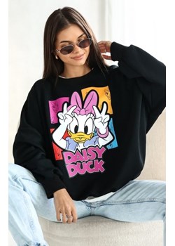Oversizowa bluza Daisy Duck czarna ze sklepu intimiti.pl w kategorii Bluzy damskie - zdjęcie 187908576