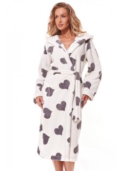 L&amp;L 2311 Futura szlafrok damski w serca ze sklepu intimiti.pl w kategorii Szlafroki damskie - zdjęcie 187908699