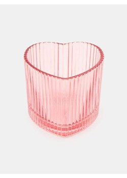 Sinsay - Świecznik w kształcie serca - różowy ze sklepu Sinsay w kategorii Świeczniki - zdjęcie 187910247