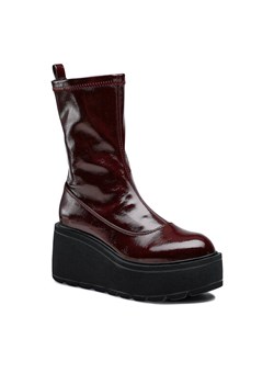 Botki Jenny Fairy LS5796-02A Bordowy ze sklepu eobuwie.pl w kategorii Workery damskie - zdjęcie 187910295